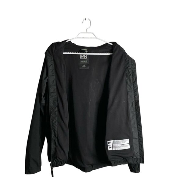 Helly Hansen Men's Black Amaze Helly Tech Outdoor Waterproof Jacket - Picture 10 of 11